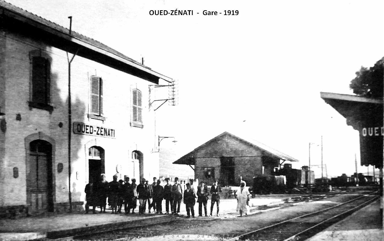 Oued-Zenati - La Gare - 1919.jpg